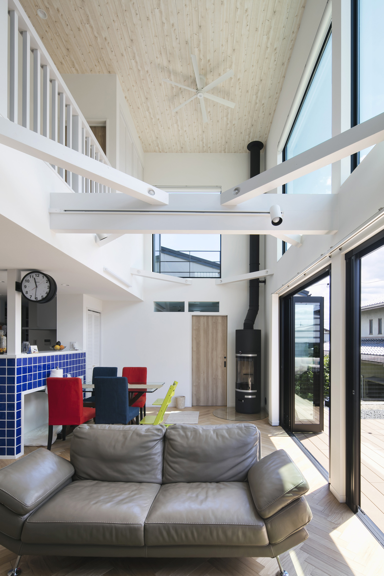 注文住宅・デザイン住宅建築実例_LDK 注文住宅・デザイン住宅建築実例_『CASE506 c o l o r i s』_LDK