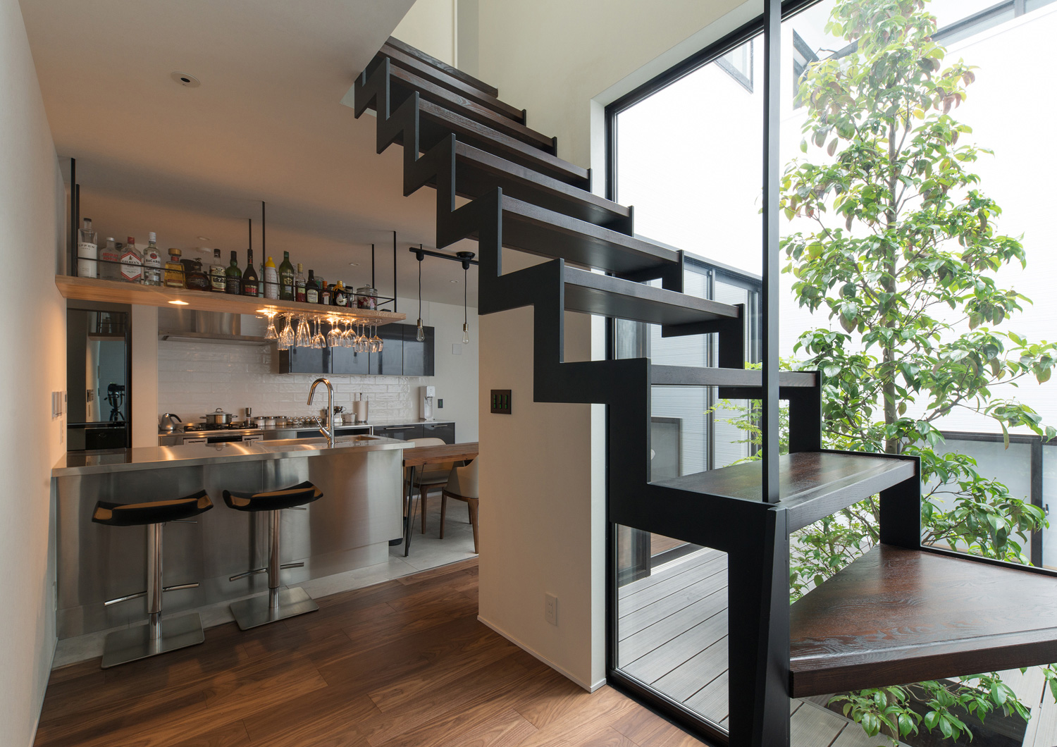 注文住宅・デザイン住宅建築実例_階段 注文住宅・デザイン住宅建築実例_『CASE509 K　D　L』_階段