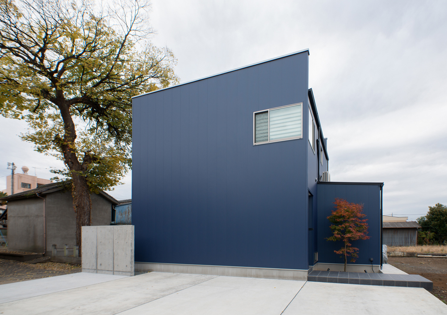 注文住宅・デザイン住宅建築実例_外観 注文住宅・デザイン住宅建築実例_『CASE510 青藍の匣』_外観