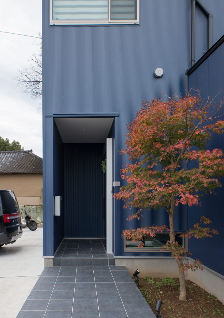 注文住宅・デザイン住宅建築実例_外観 注文住宅・デザイン住宅建築実例_『CASE510 青藍の匣』_外観