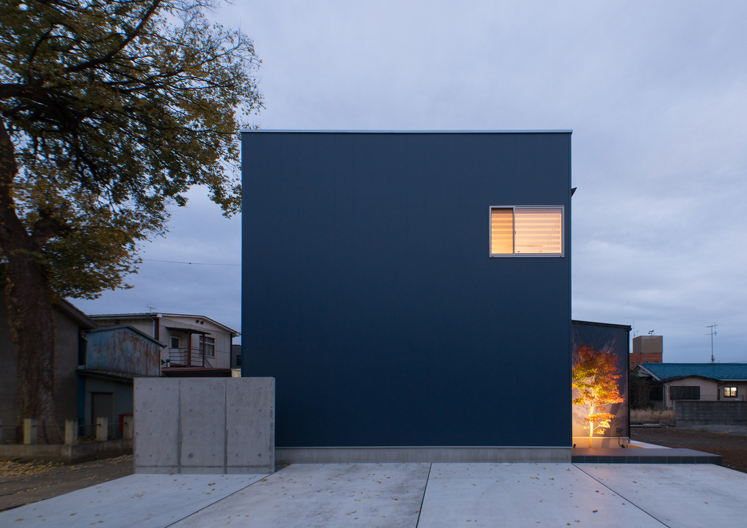 注文住宅・デザイン住宅建築実例_外観 注文住宅・デザイン住宅建築実例_『CASE510 青藍の匣』_外観