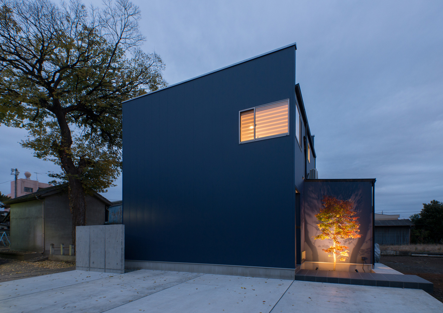 注文住宅・デザイン住宅建築実例_外観 注文住宅・デザイン住宅建築実例_『CASE510 青藍の匣』_外観