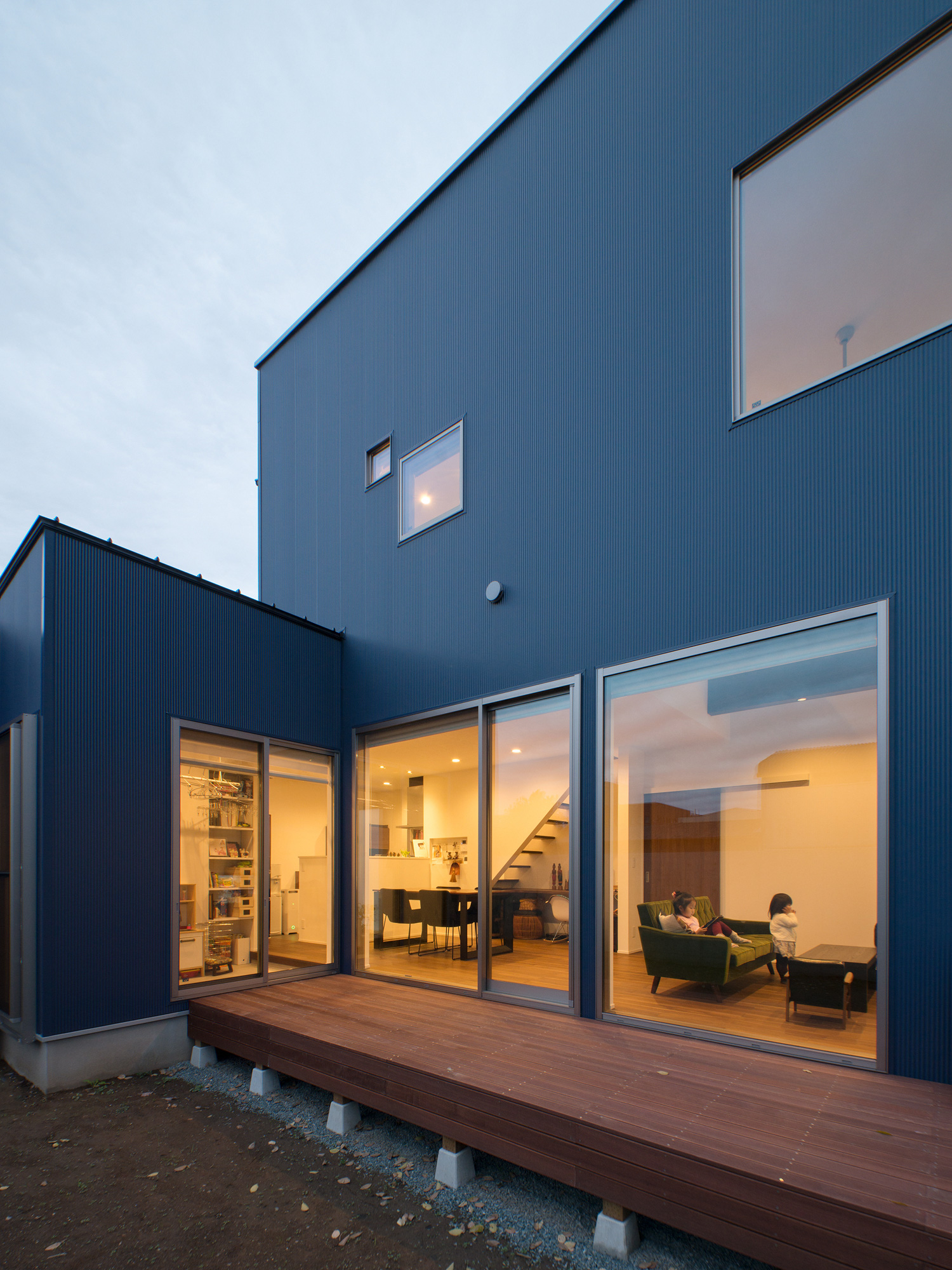 注文住宅・デザイン住宅建築実例_外観 注文住宅・デザイン住宅建築実例_『CASE510 青藍の匣』_外観