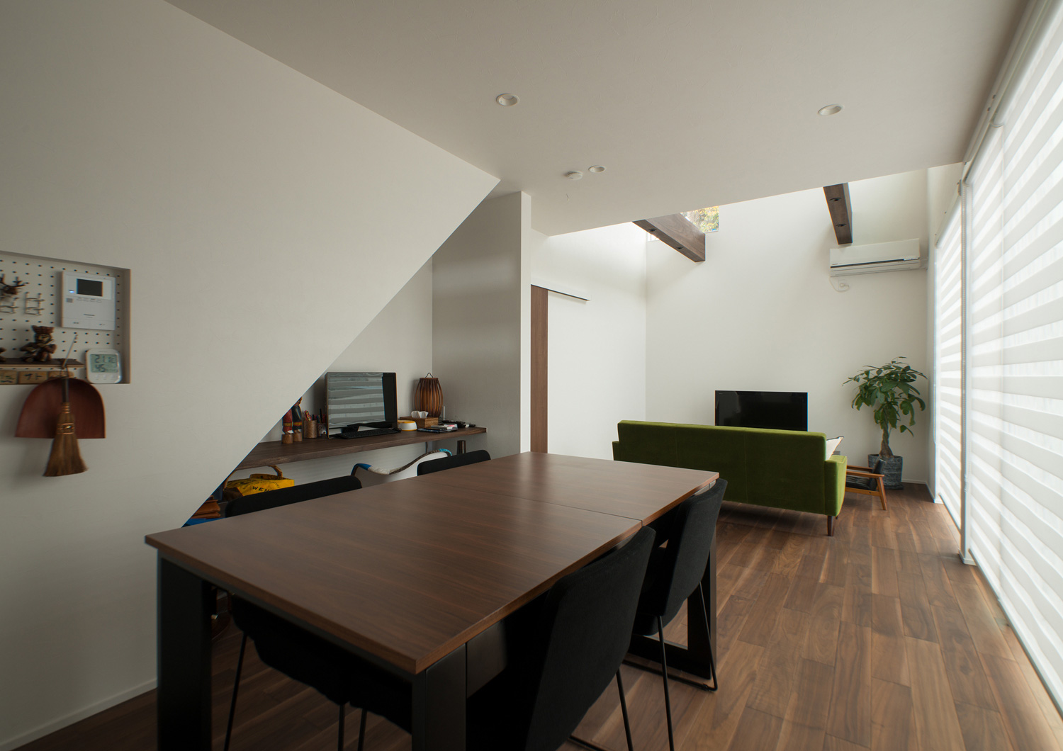 注文住宅・デザイン住宅建築実例_LDK 注文住宅・デザイン住宅建築実例_『CASE510 青藍の匣』_LDK