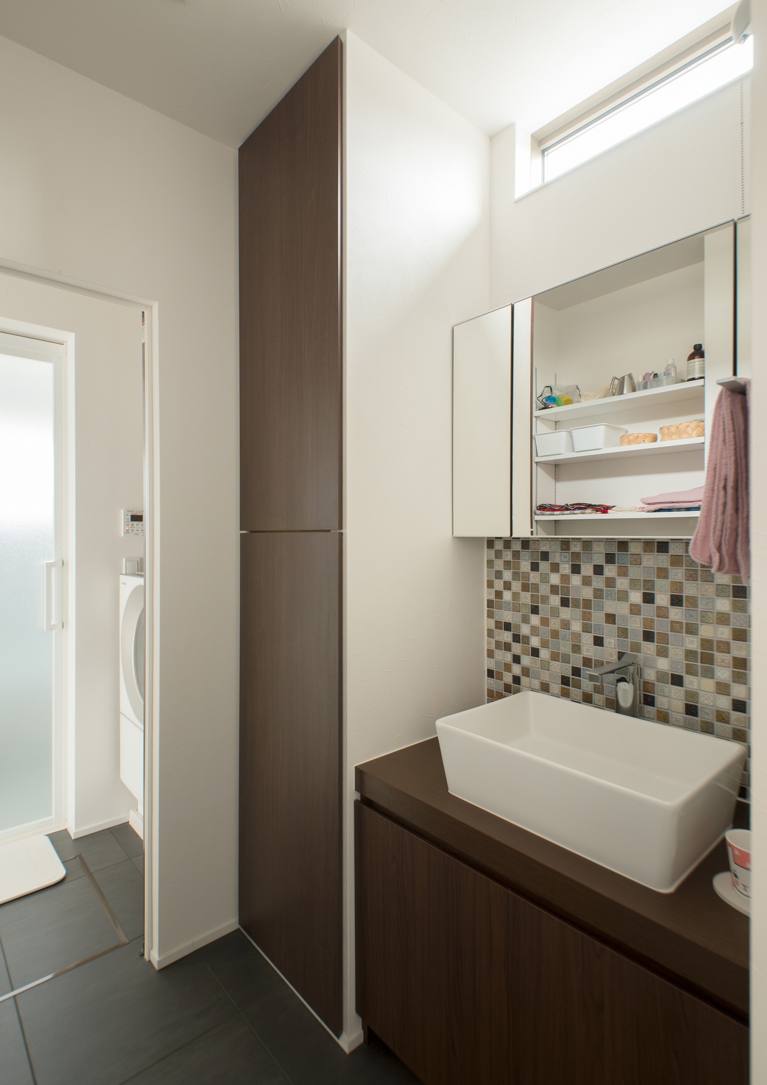 注文住宅・デザイン住宅建築実例_浴室・洗面所 注文住宅・デザイン住宅建築実例_『CASE510 青藍の匣』_浴室・洗面所