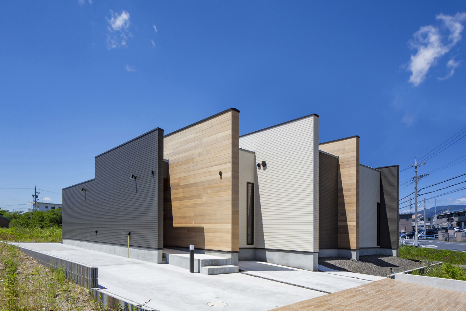 注文住宅・デザイン住宅建築実例_外観 注文住宅・デザイン住宅建築実例_『CASE515 WALL』_外観