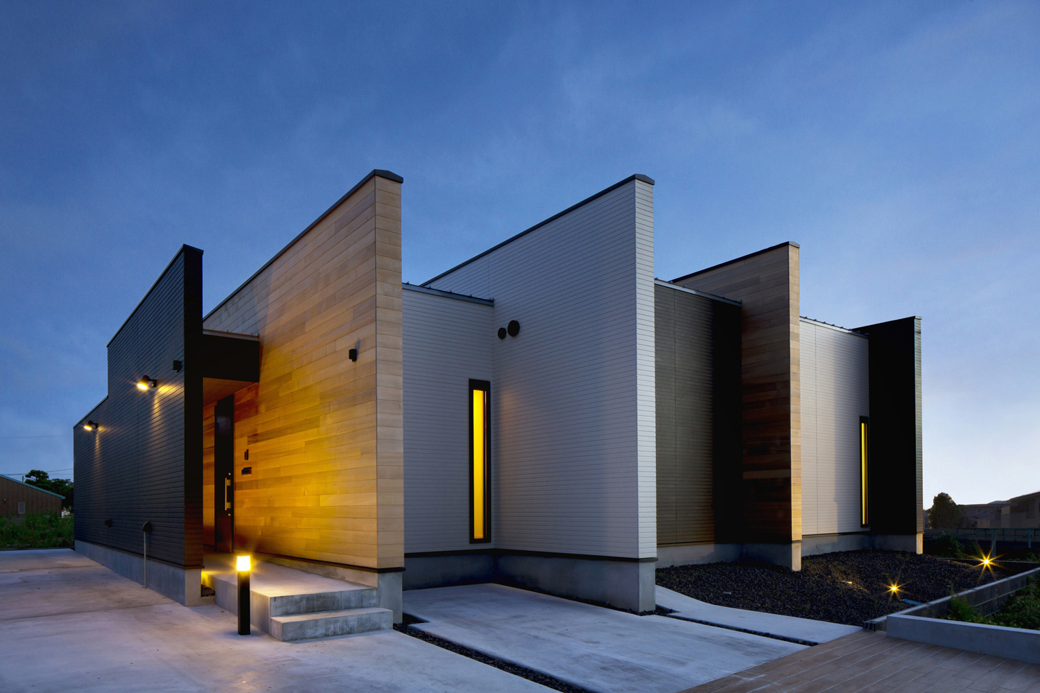 注文住宅・デザイン住宅建築実例_外観 注文住宅・デザイン住宅建築実例_『CASE515 WALL』_外観