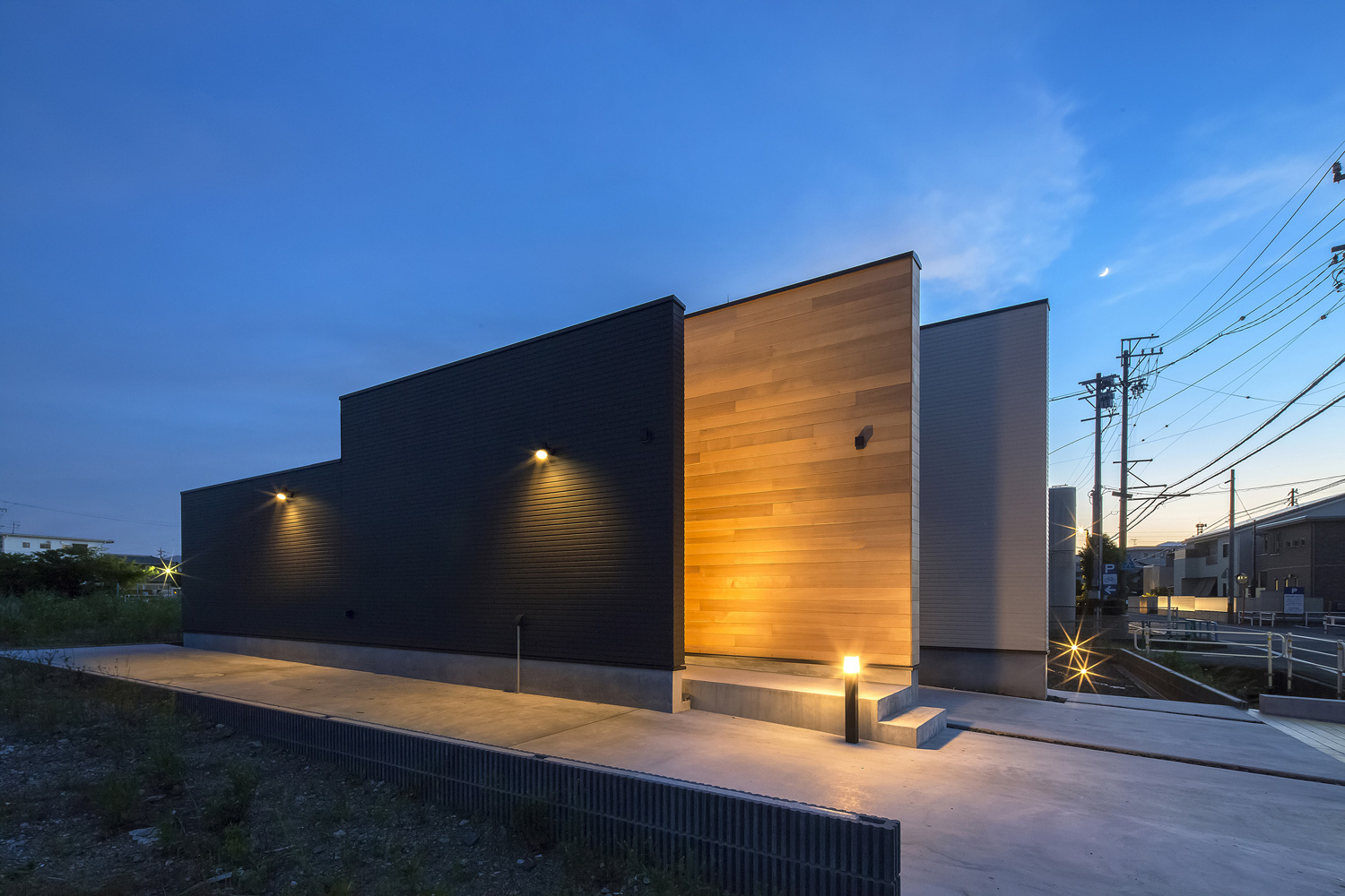 注文住宅・デザイン住宅建築実例_外観 注文住宅・デザイン住宅建築実例_『CASE515 WALL』_外観