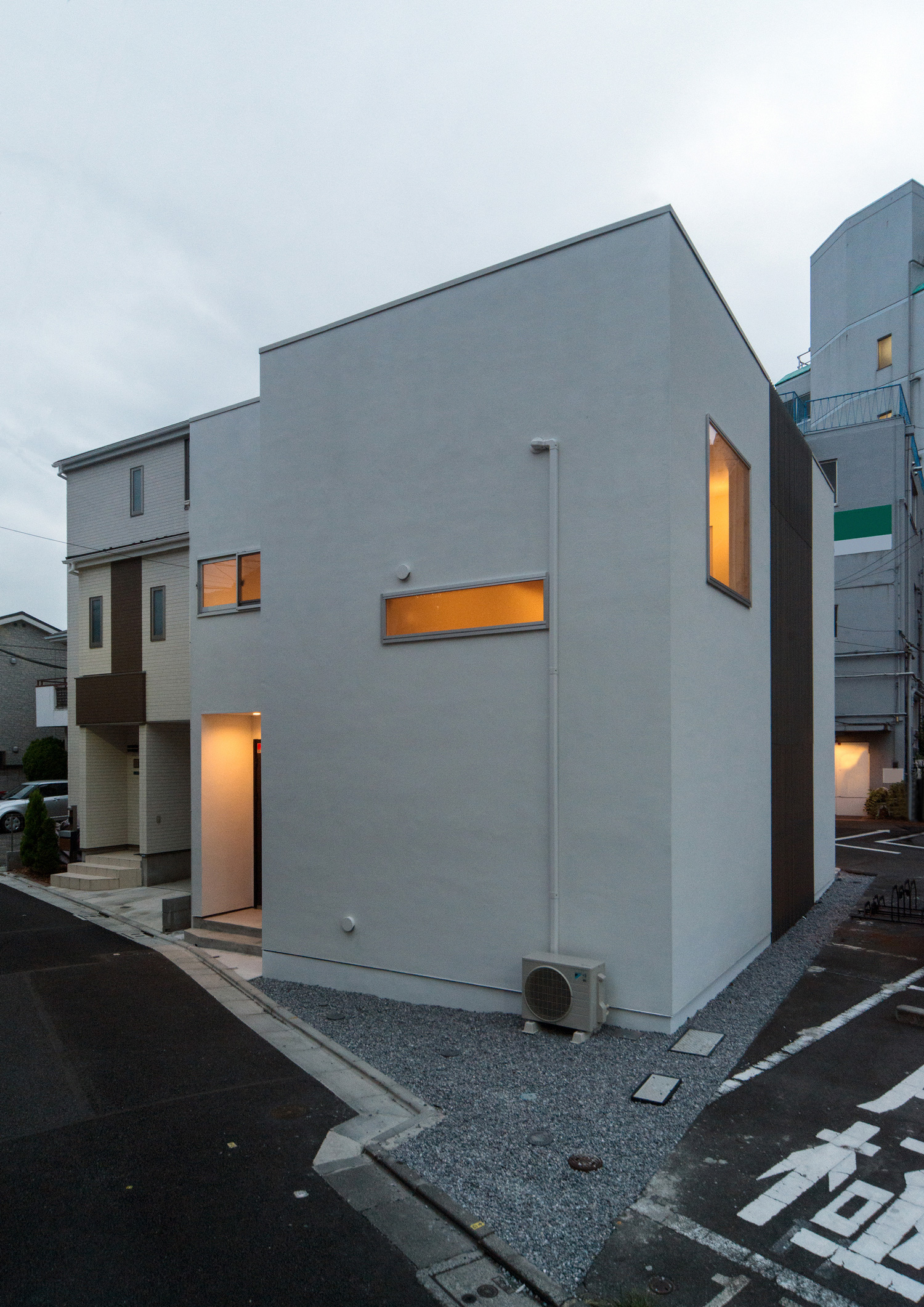 注文住宅・デザイン住宅建築実例_外観 注文住宅・デザイン住宅建築実例_『CASE516 内包する家』_外観