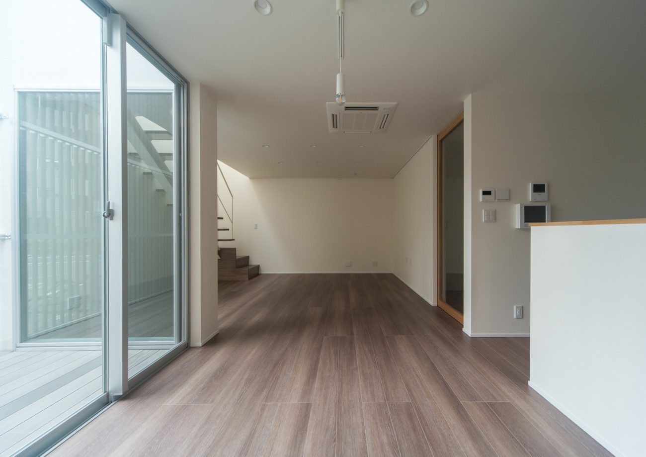 注文住宅・デザイン住宅建築実例_LDK 注文住宅・デザイン住宅建築実例_『CASE516 内包する家』_LDK
