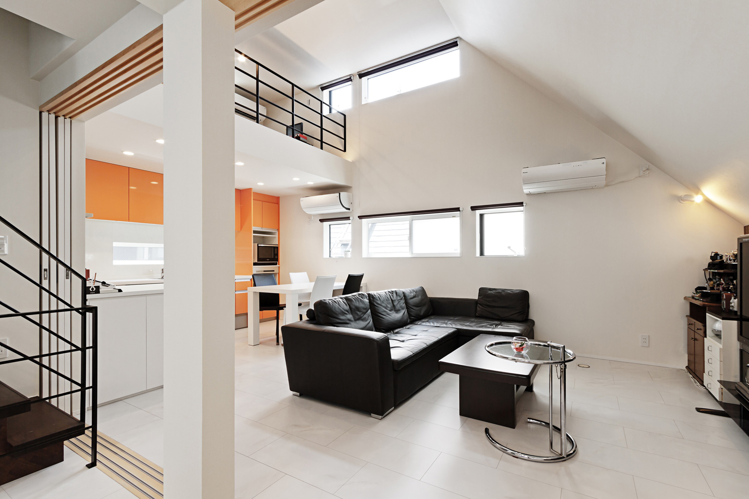 注文住宅・デザイン住宅建築実例_LDK 注文住宅・デザイン住宅建築実例_『CASE517 静なる家』_LDK