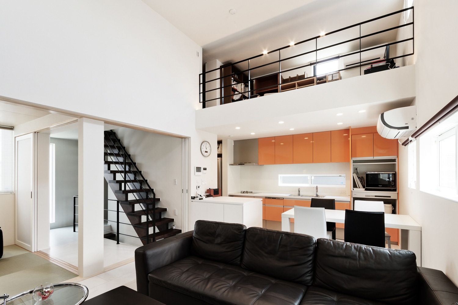 注文住宅・デザイン住宅建築実例_LDK 注文住宅・デザイン住宅建築実例_『CASE517 静なる家』_LDK