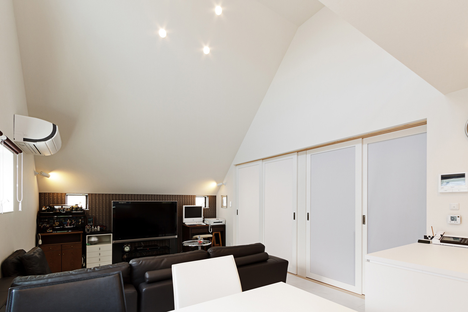 注文住宅・デザイン住宅建築実例_LDK 注文住宅・デザイン住宅建築実例_『CASE517 静なる家』_LDK