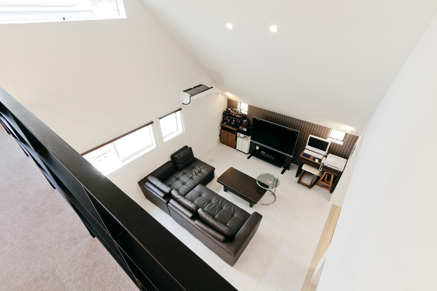 注文住宅・デザイン住宅建築実例_LDK 注文住宅・デザイン住宅建築実例_『CASE517 静なる家』_LDK