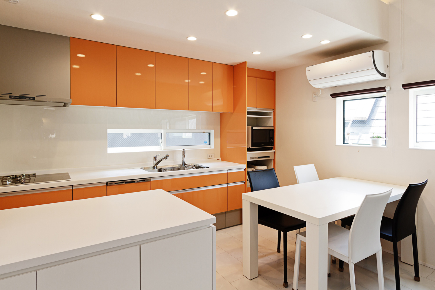 注文住宅・デザイン住宅建築実例_LDK 注文住宅・デザイン住宅建築実例_『CASE517 静なる家』_LDK