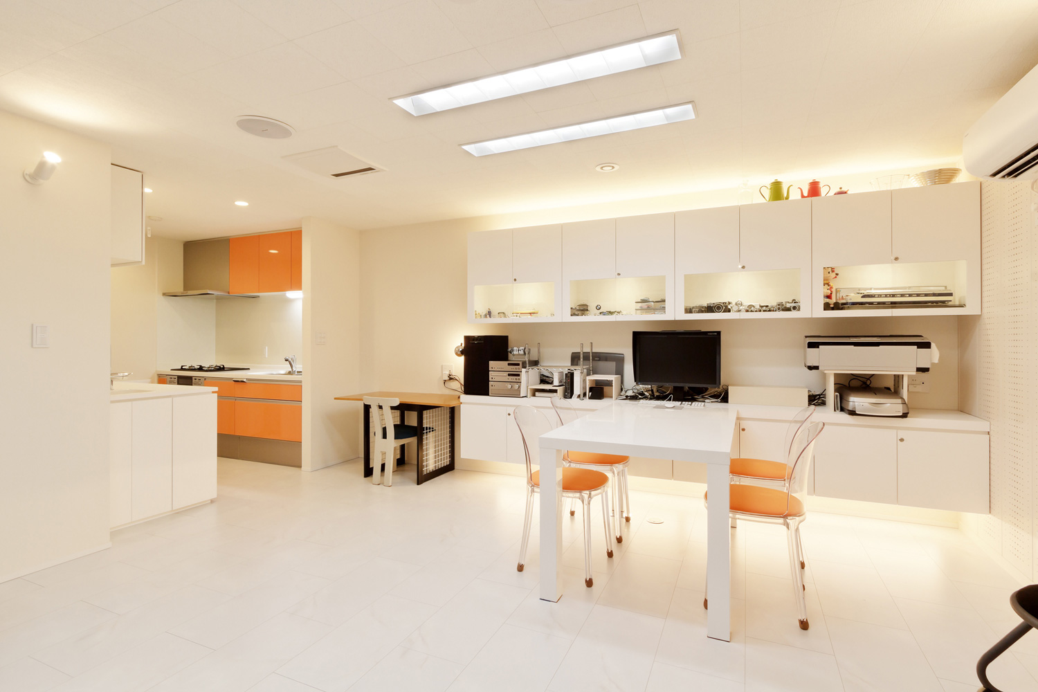 注文住宅・デザイン住宅建築実例_ 注文住宅・デザイン住宅建築実例_『CASE517 静なる家』_フリースペース