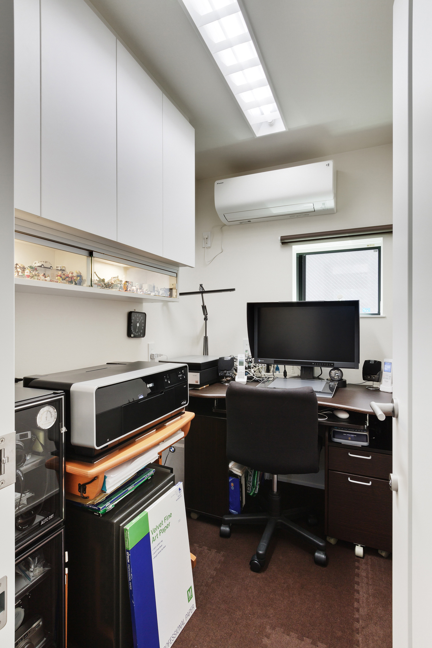 注文住宅・デザイン住宅建築実例_書斎 注文住宅・デザイン住宅建築実例_『CASE517 静なる家』_書斎