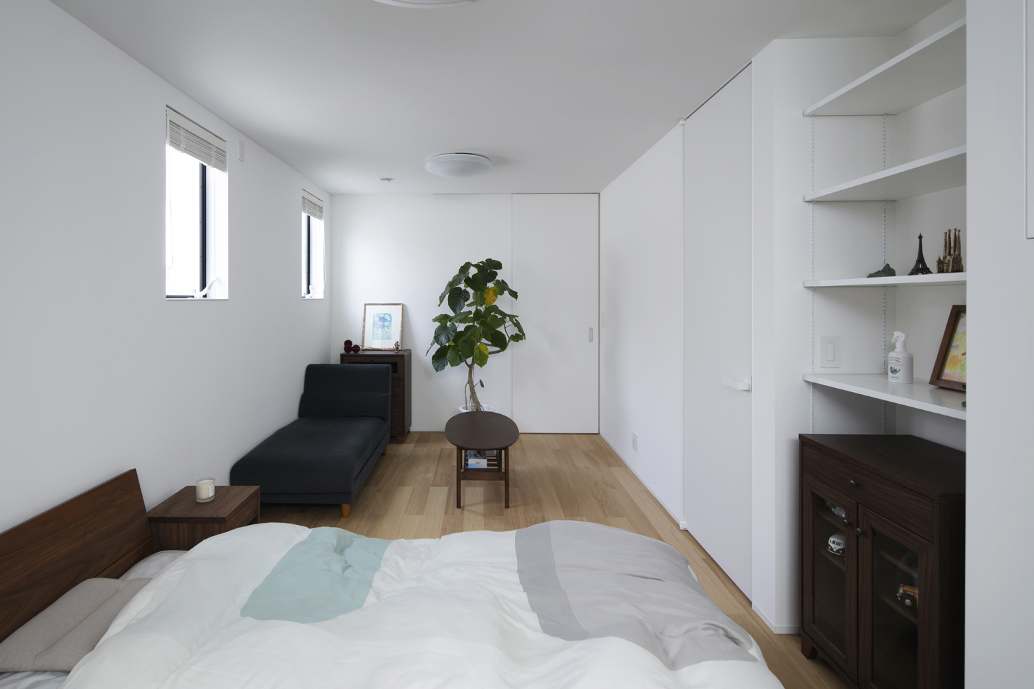 注文住宅・デザイン住宅建築実例_寝室 注文住宅・デザイン住宅建築実例_『CASE519 L a　V』_寝室