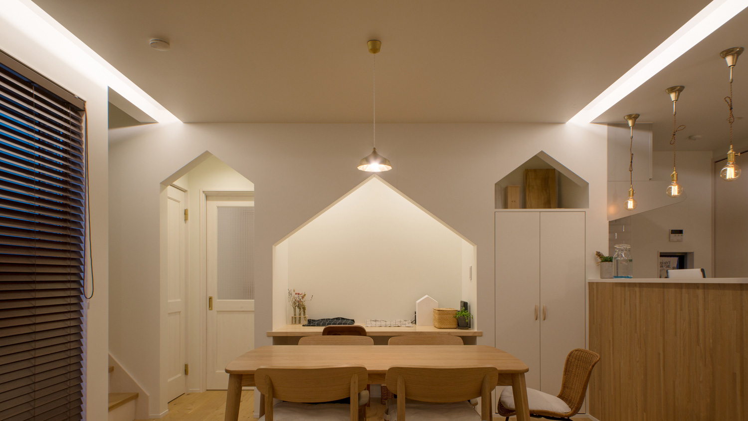 注文住宅・デザイン住宅建築実例_LDK 注文住宅・デザイン住宅建築実例_『CASE527 9houses』_LDK