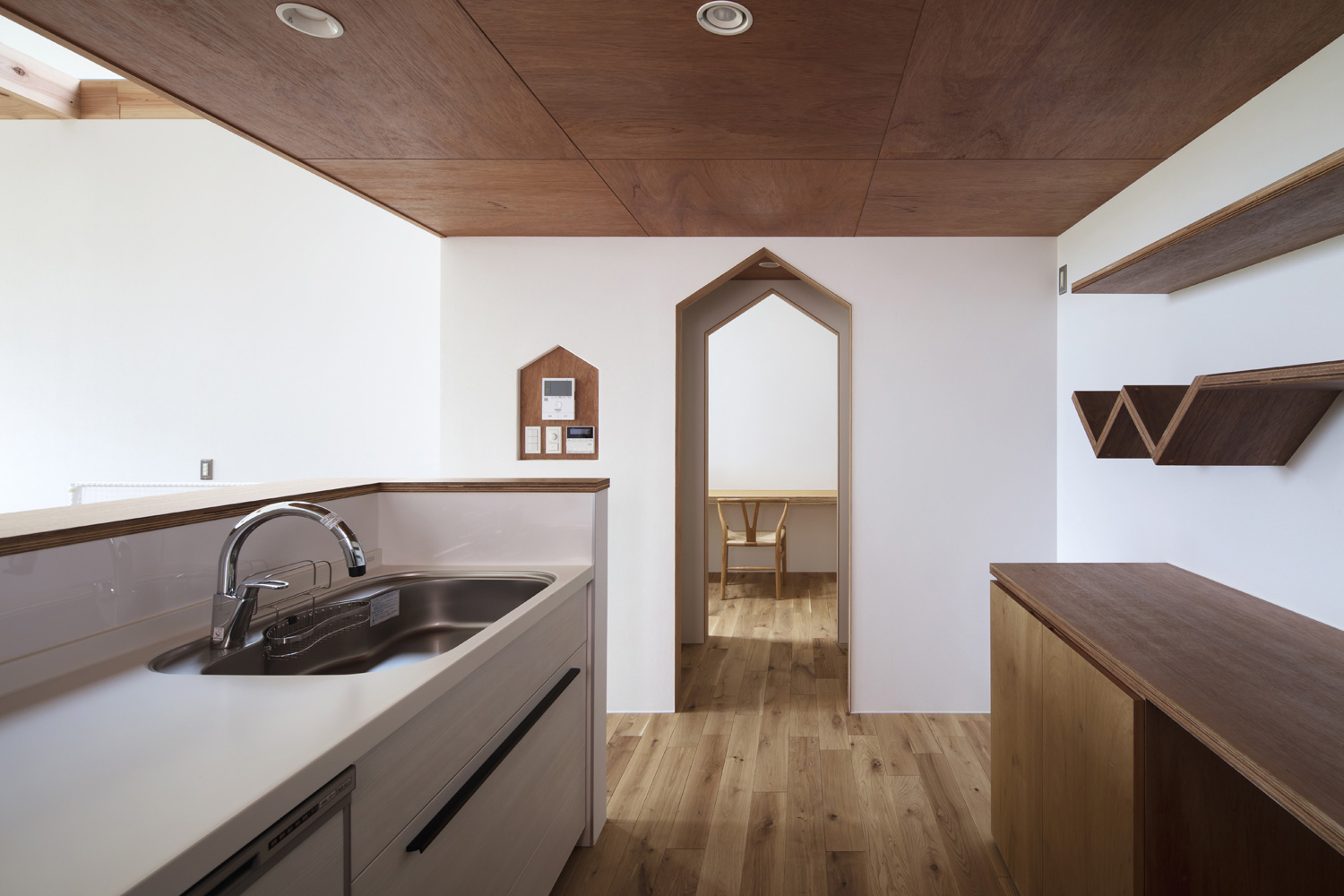 注文住宅・デザイン住宅建築実例_キッチン 注文住宅・デザイン住宅建築実例_『CASE528 Lien』_キッチン