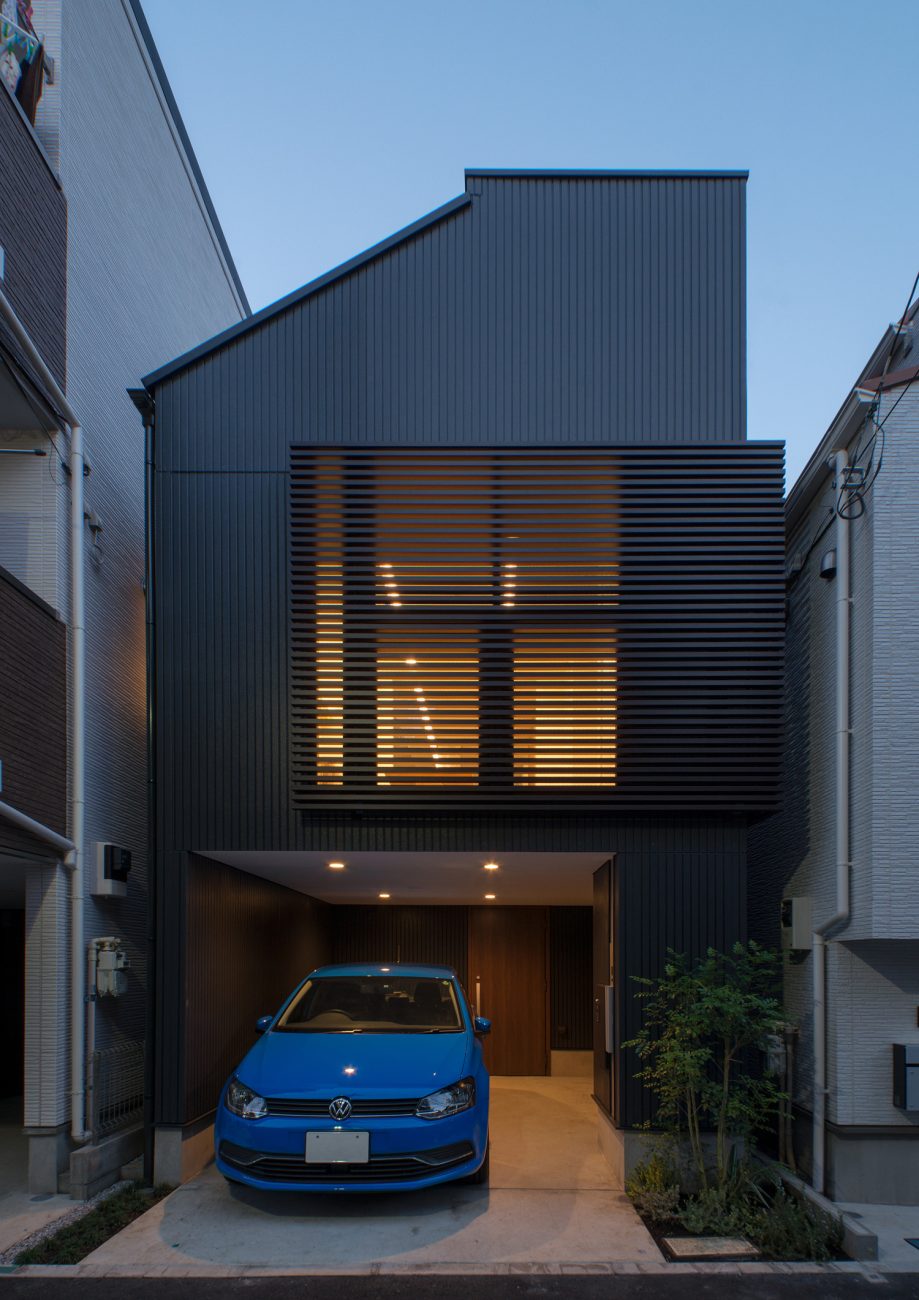 注文住宅・デザイン住宅建築実例_外観 注文住宅・デザイン住宅建築実例_『CASE529 黒壁の隠れ家』_外観