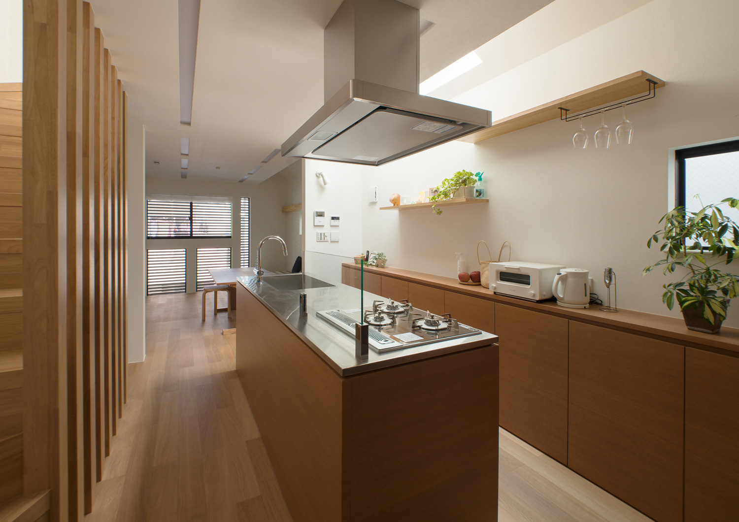 注文住宅・デザイン住宅建築実例_キッチン 注文住宅・デザイン住宅建築実例_『CASE529 黒壁の隠れ家』_キッチン