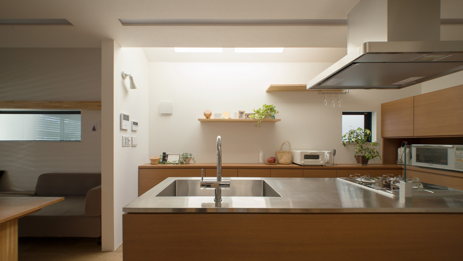 注文住宅・デザイン住宅建築実例_キッチン 注文住宅・デザイン住宅建築実例_『CASE529 黒壁の隠れ家』_キッチン