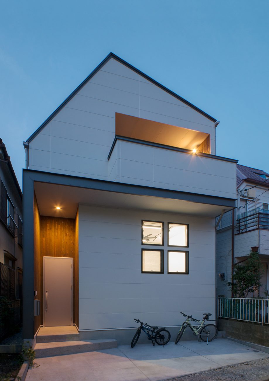 注文住宅・デザイン住宅建築実例_外観 注文住宅・デザイン住宅建築実例_『CASE532 土間と壁柱のハウス』_外観