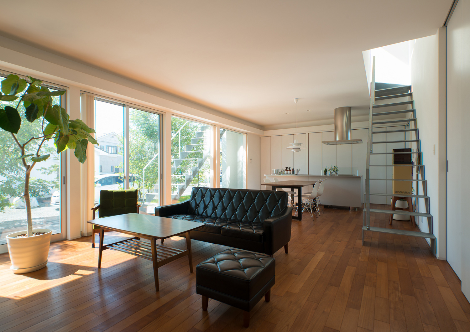 注文住宅・デザイン住宅建築実例_LDK 注文住宅・デザイン住宅建築実例_『CASE533 Confluence』_LDK