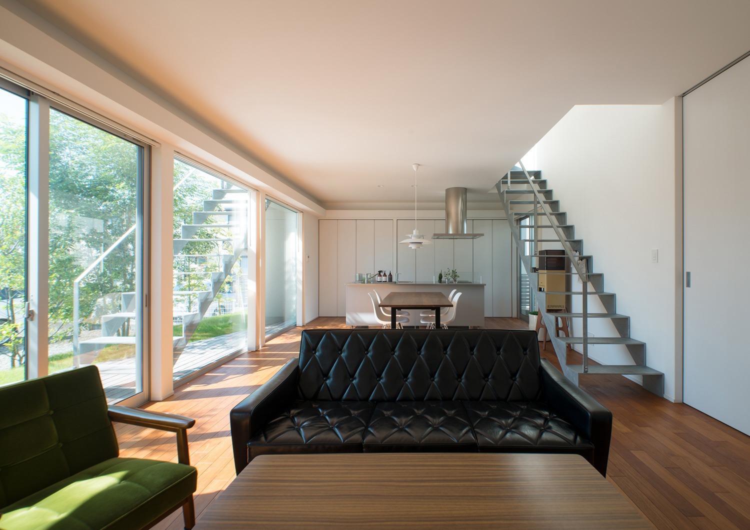 注文住宅・デザイン住宅建築実例_LDK 注文住宅・デザイン住宅建築実例_『CASE533 Confluence』_LDK