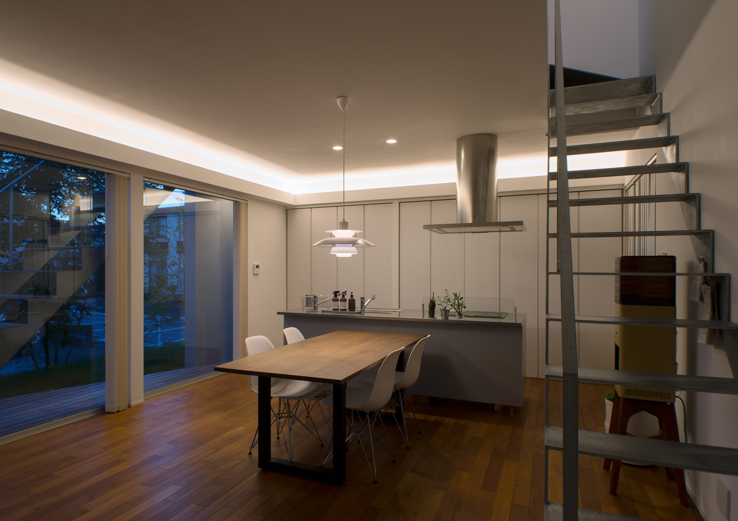 注文住宅・デザイン住宅建築実例_LDK 注文住宅・デザイン住宅建築実例_『CASE533 Confluence』_LDK