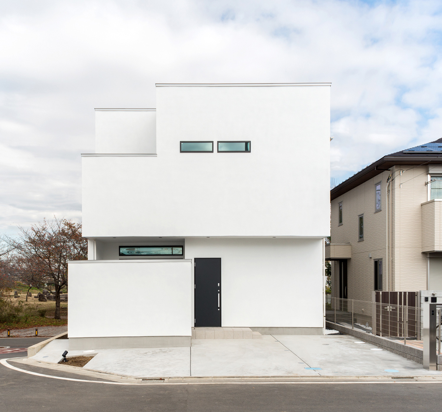 注文住宅・デザイン住宅建築実例_外観 注文住宅・デザイン住宅建築実例_『CASE537 White Cube』_外観