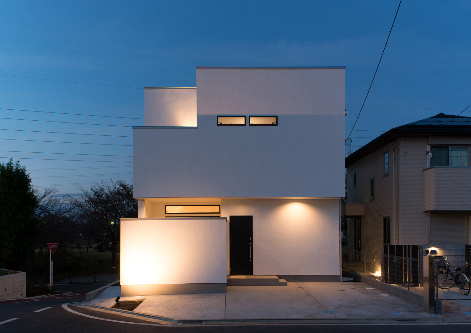 注文住宅・デザイン住宅建築実例_外観 注文住宅・デザイン住宅建築実例_『CASE537 White Cube』_外観