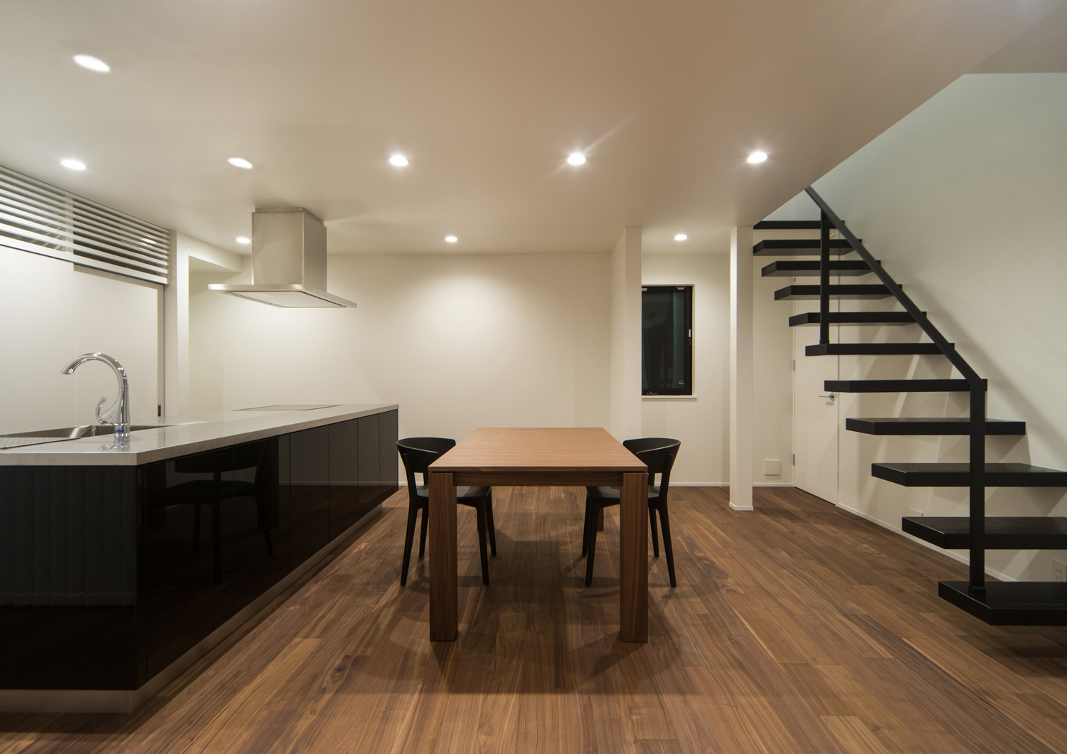 注文住宅・デザイン住宅建築実例_LDK 注文住宅・デザイン住宅建築実例_『CASE537 White Cube』_LDK