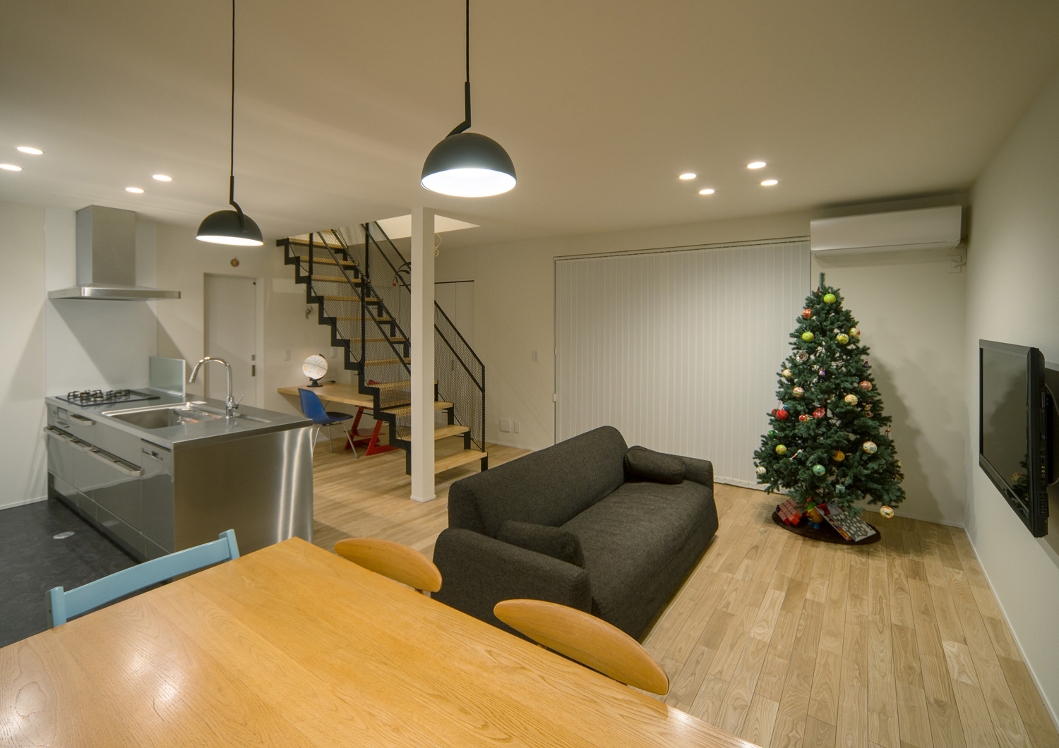 注文住宅・デザイン住宅建築実例_LDK 注文住宅・デザイン住宅建築実例_『CASE538 「　　　」（フチどる）』_LDK