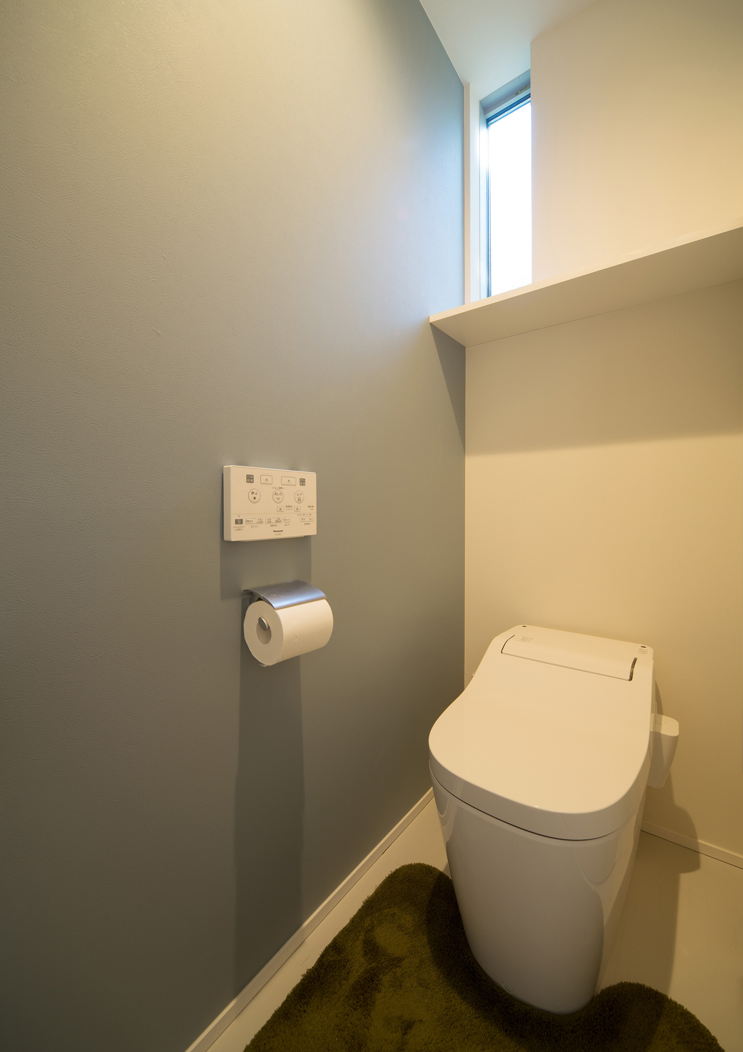 注文住宅・デザイン住宅建築実例_トイレ 注文住宅・デザイン住宅建築実例_『CASE538 「　　　」（フチどる）』_トイレ