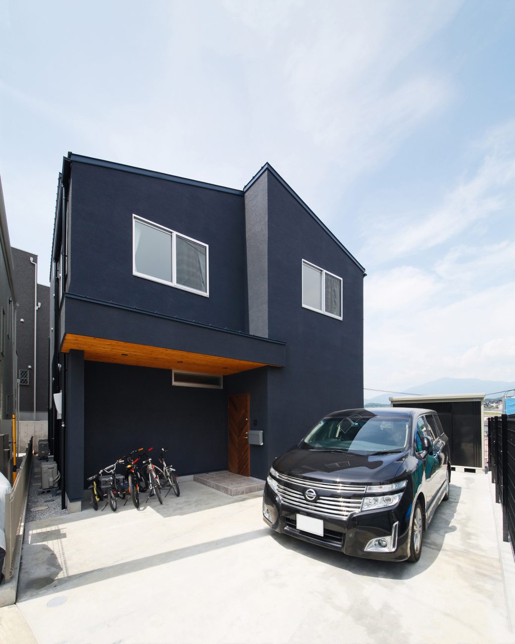 注文住宅・デザイン住宅建築実例_外観 注文住宅・デザイン住宅建築実例_『CASE539 高台の家』_外観