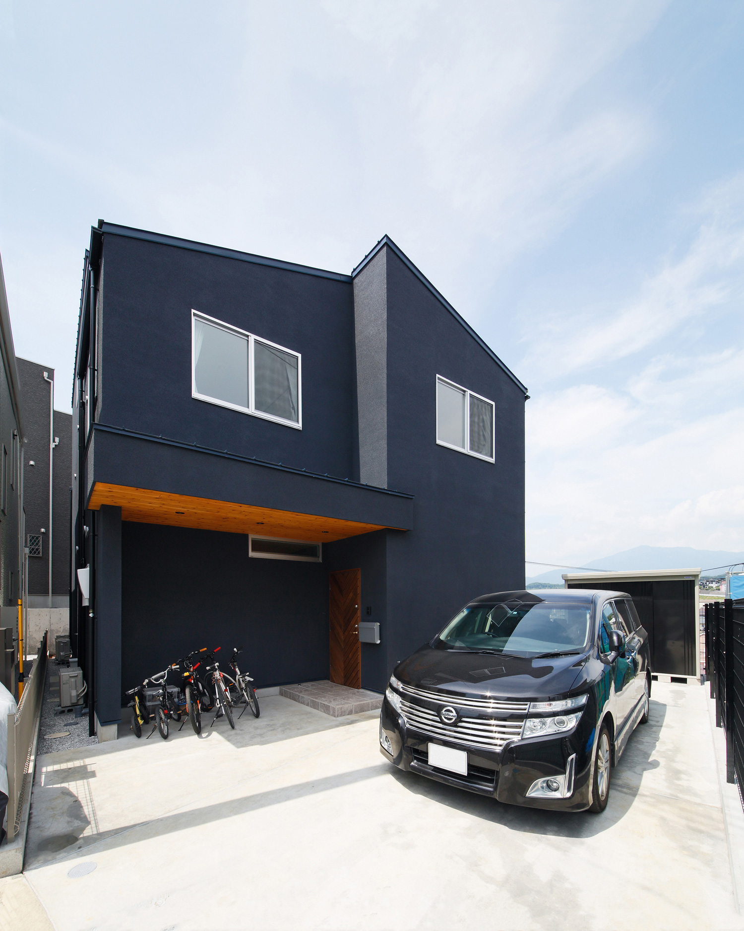 注文住宅・デザイン住宅建築実例_外観 注文住宅・デザイン住宅建築実例_『CASE539 高台の家』_外観