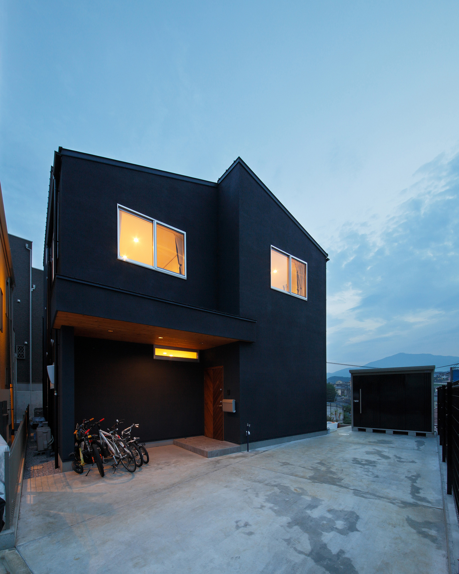 注文住宅・デザイン住宅建築実例_外観 注文住宅・デザイン住宅建築実例_『CASE539 高台の家』_外観