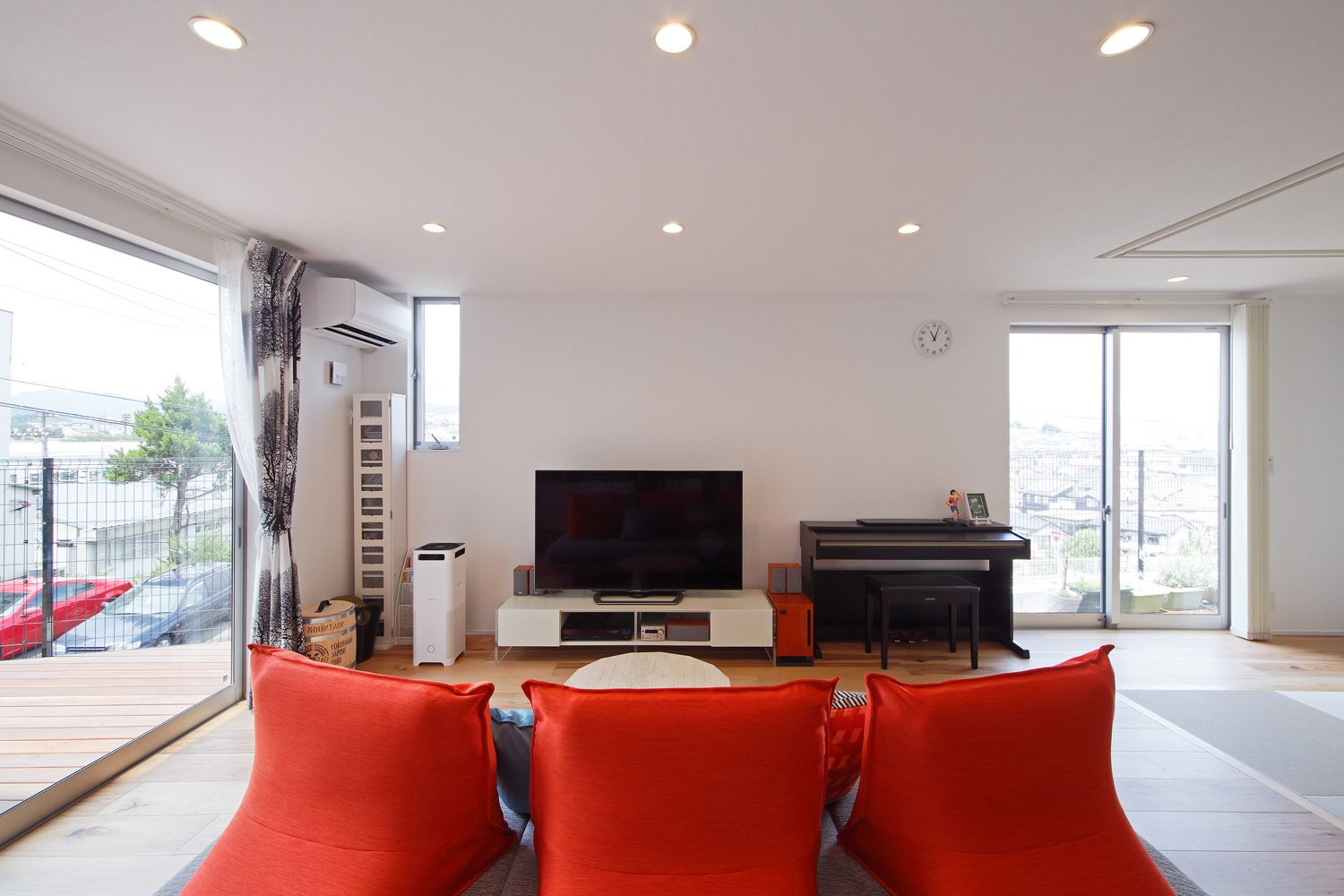 注文住宅・デザイン住宅建築実例_LDK 注文住宅・デザイン住宅建築実例_『CASE539 高台の家』_LDK