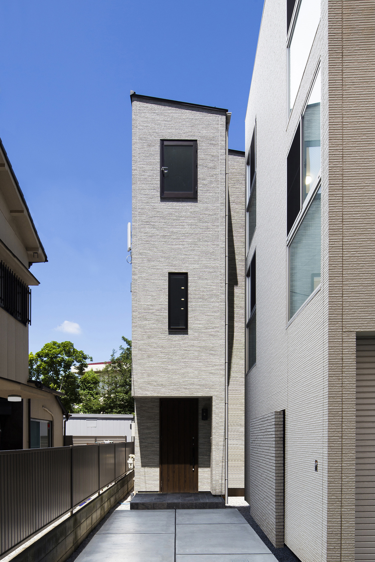 注文住宅・デザイン住宅建築実例_外観 注文住宅・デザイン住宅建築実例_『CASE543 OASIS in the city』_外観