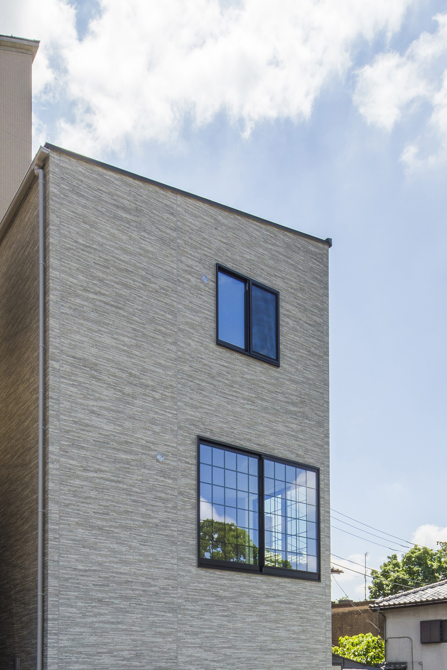 注文住宅・デザイン住宅建築実例_外観 注文住宅・デザイン住宅建築実例_『CASE543 OASIS in the city』_外観