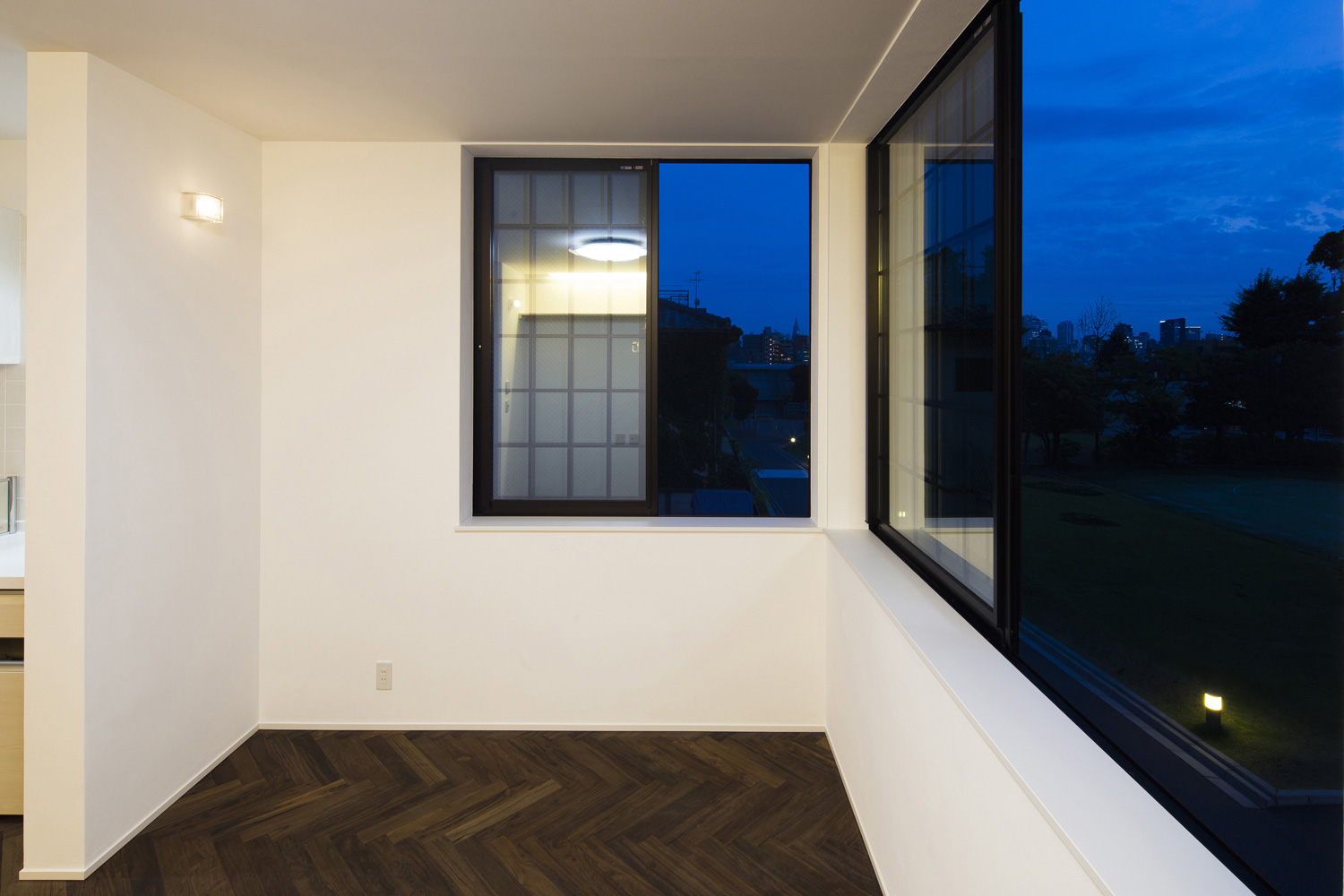 注文住宅・デザイン住宅建築実例_LDK 注文住宅・デザイン住宅建築実例_『CASE543 OASIS in the city』_LDK