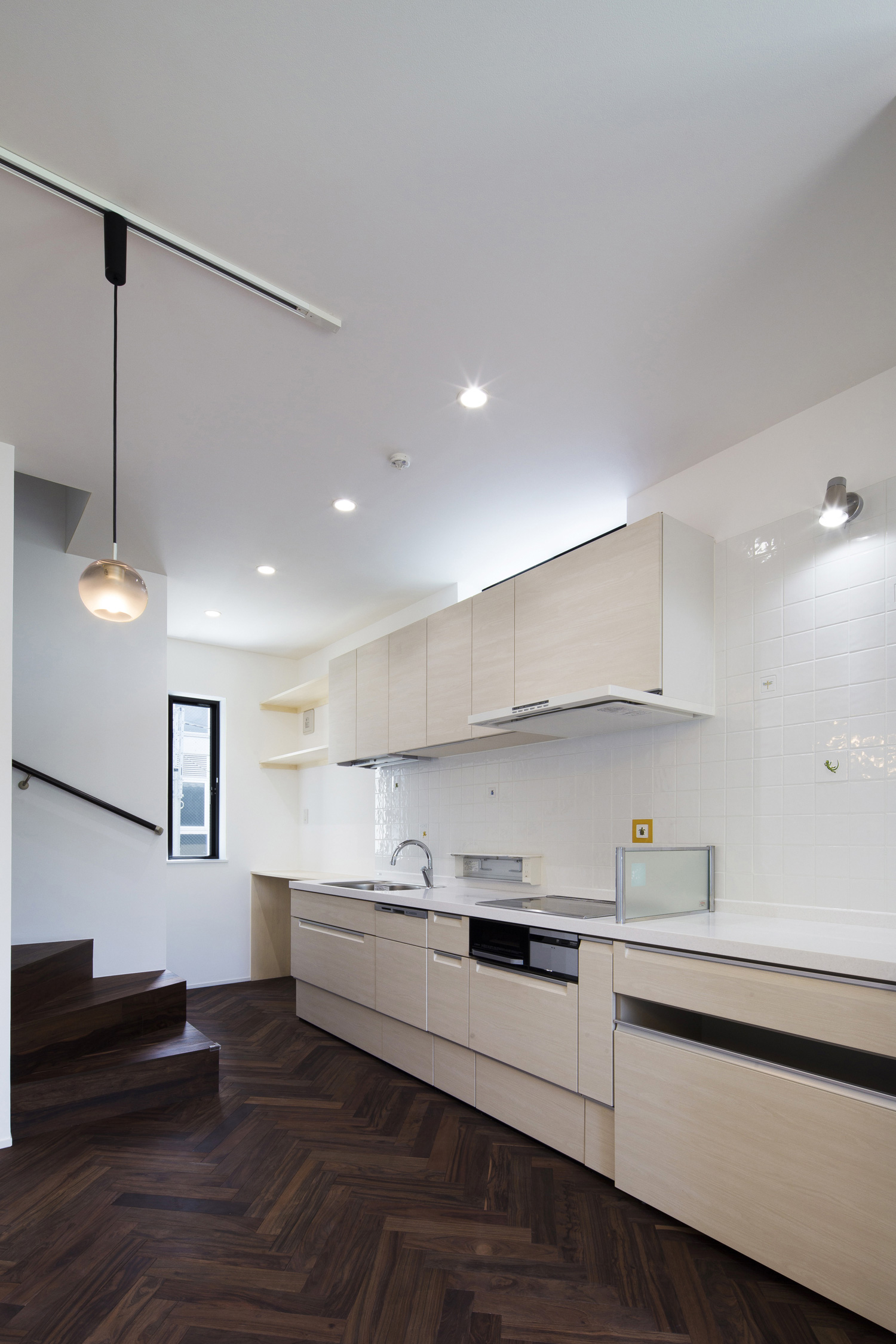 注文住宅・デザイン住宅建築実例_キッチン 注文住宅・デザイン住宅建築実例_『CASE543 OASIS in the city』_キッチン