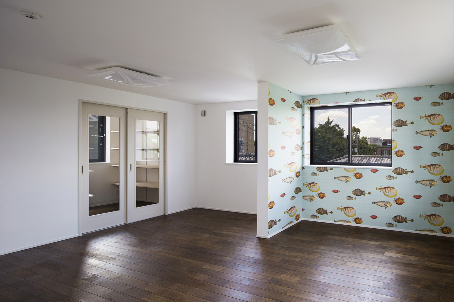 注文住宅・デザイン住宅建築実例_寝室 注文住宅・デザイン住宅建築実例_『CASE543 OASIS in the city』_寝室