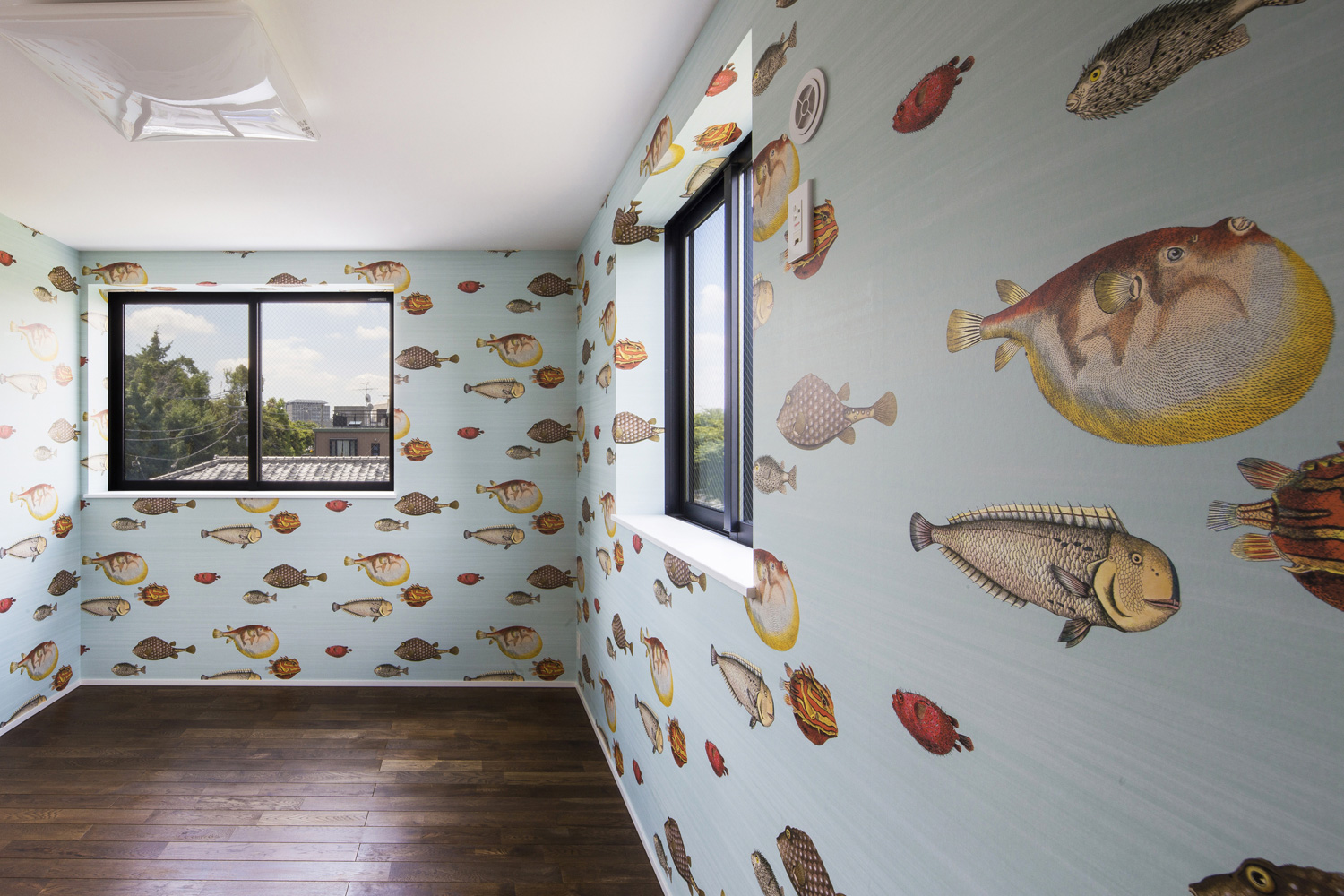 注文住宅・デザイン住宅建築実例_子供部屋 注文住宅・デザイン住宅建築実例_『CASE543 OASIS in the city』_子供部屋