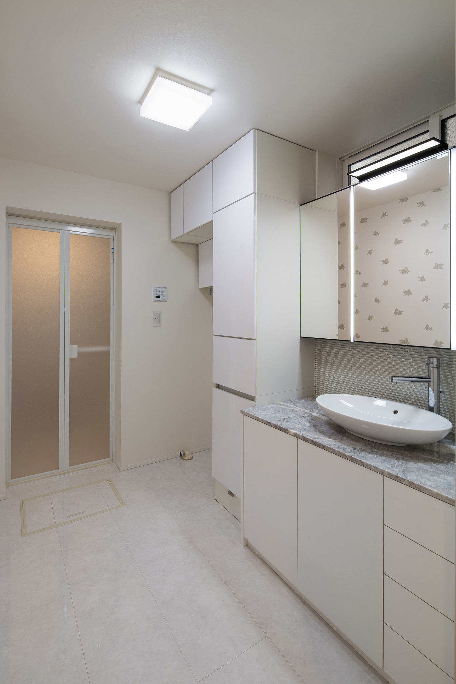 注文住宅・デザイン住宅建築実例_浴室・洗面所 注文住宅・デザイン住宅建築実例_『CASE543 OASIS in the city』_浴室・洗面所