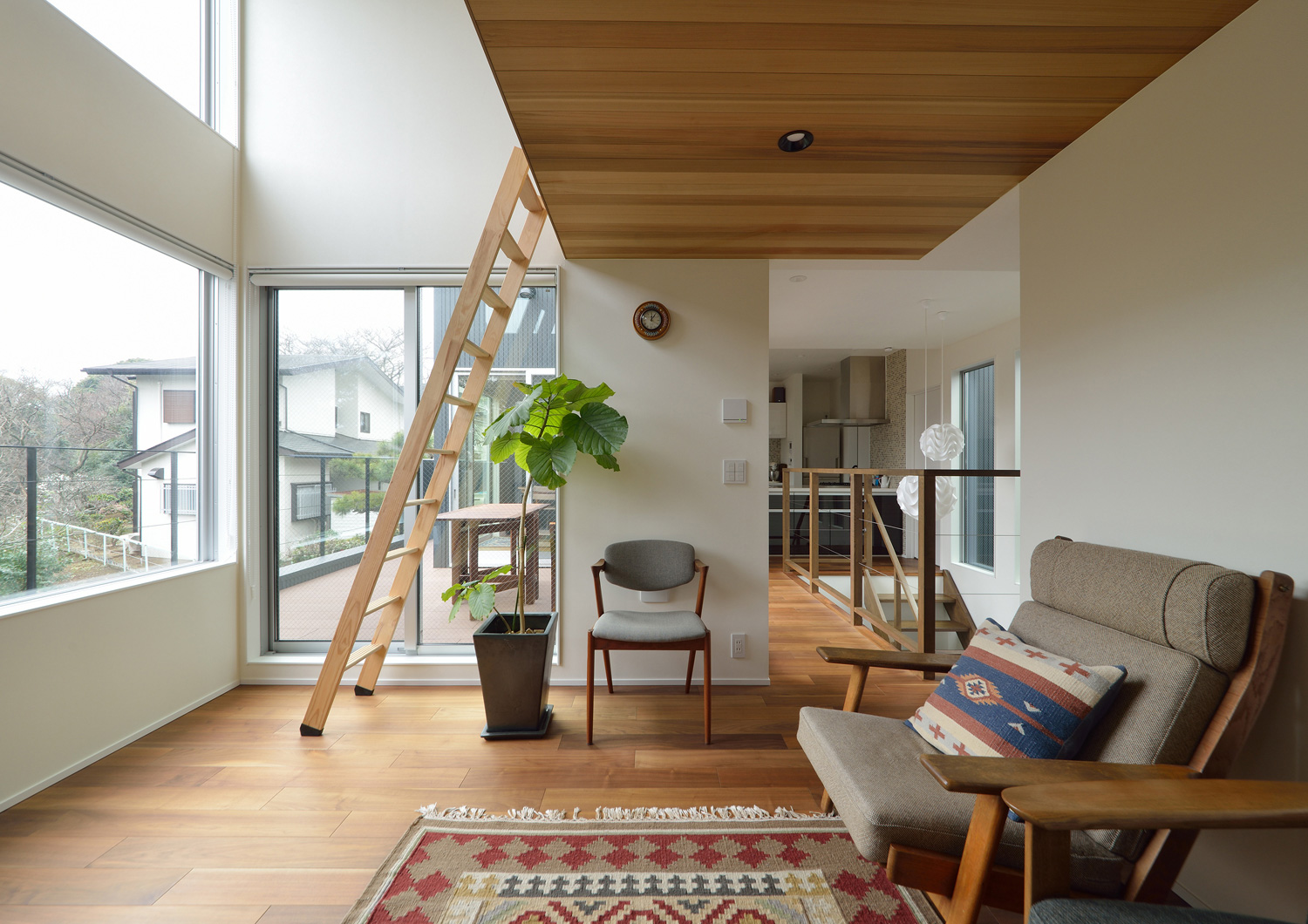 注文住宅・デザイン住宅建築実例_LDK 注文住宅・デザイン住宅建築実例_『CASE544 WINK-HOUSE』_LDK