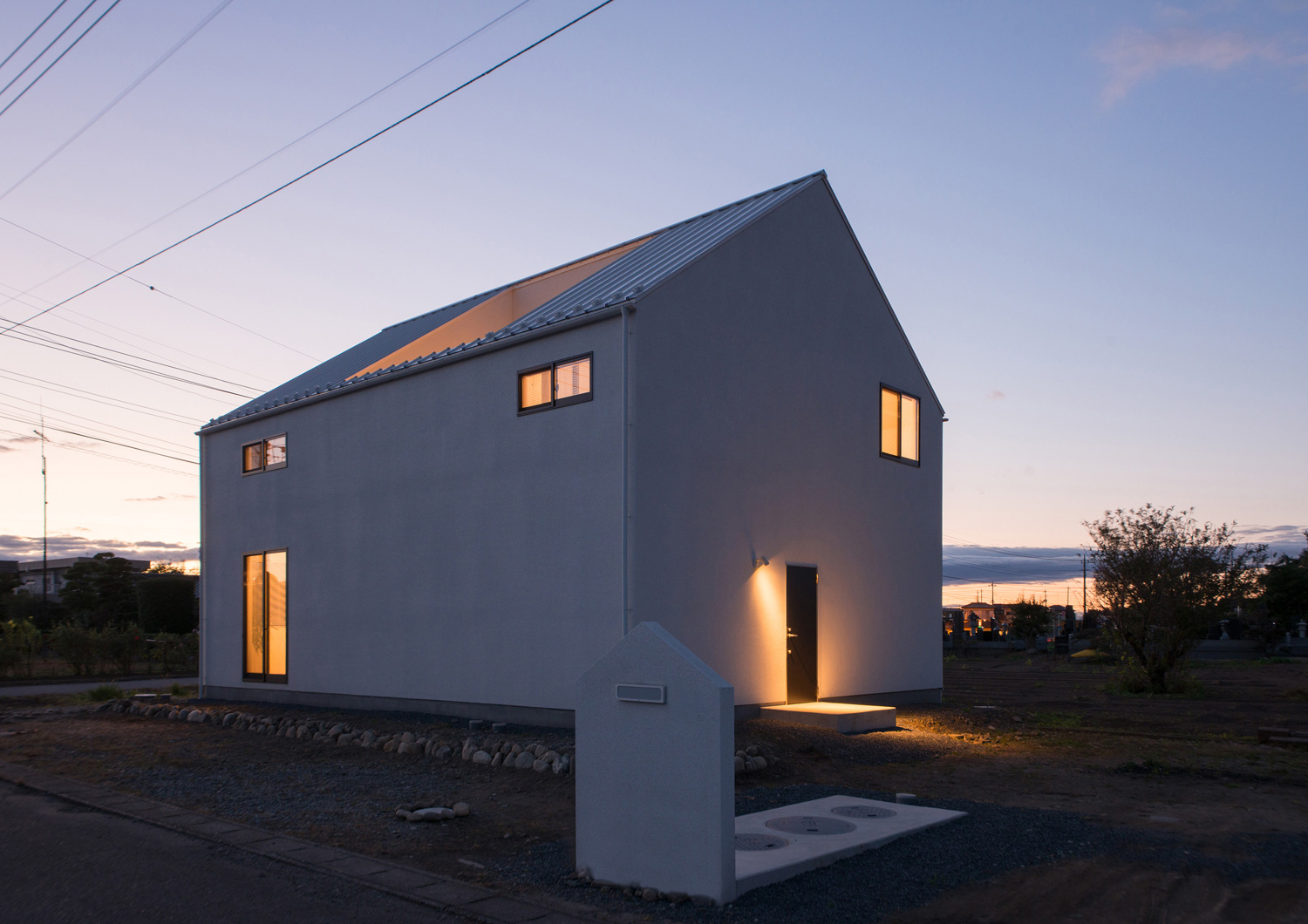 注文住宅・デザイン住宅建築実例_外観 注文住宅・デザイン住宅建築実例_『CASE545 浮かぶイエガタ』_外観