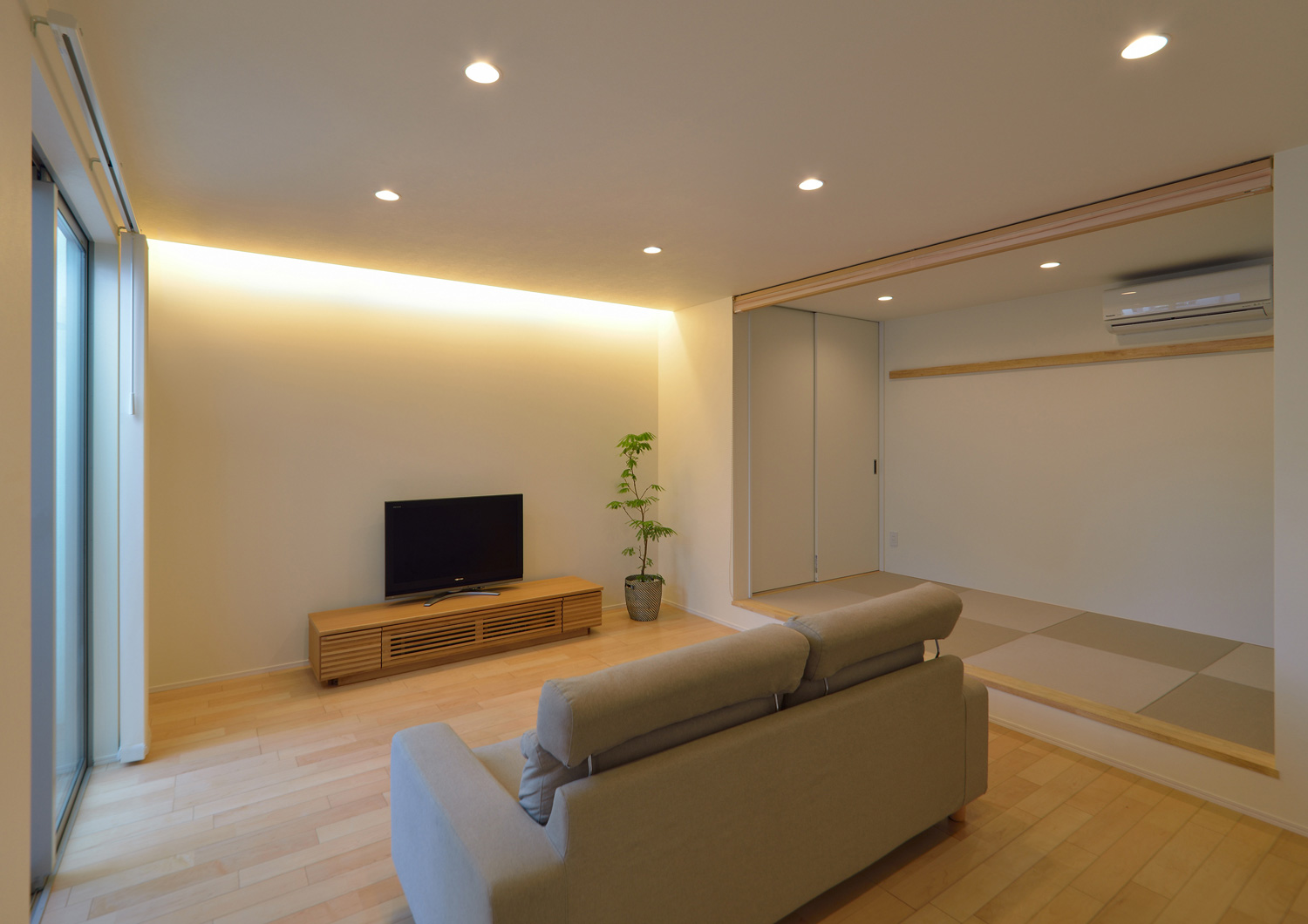 注文住宅・デザイン住宅建築実例_LDK 注文住宅・デザイン住宅建築実例_『CASE551 Individual Terrace』_LDK